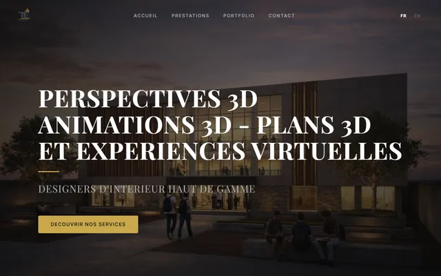 Escal Studio — visualisation immobilière 3D interactive