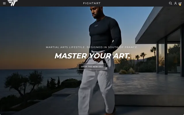 Fight Art — boutique en ligne d'équipements de sports de combat